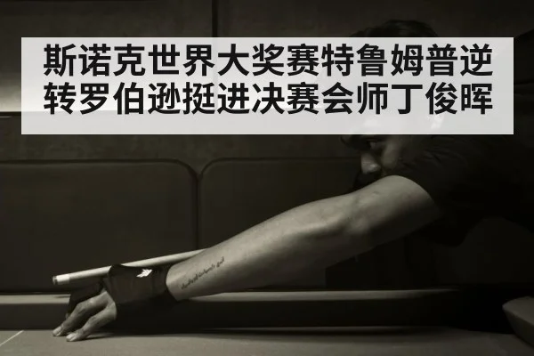 斯诺克世界大奖赛特鲁姆普逆转罗伯逊挺进决赛会师丁俊晖