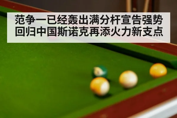 snooker table and balls close up